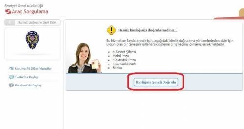 e-devlet araç sorgulama e-sorgulama.com