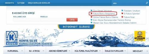 koski fatura sorgulama e-sorgulama.com