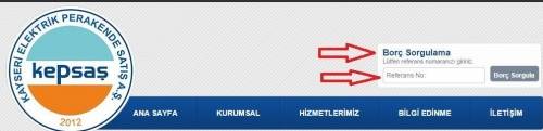 kayseri kepsaş elektrik fatura sorgulama e-sorgulama.com
