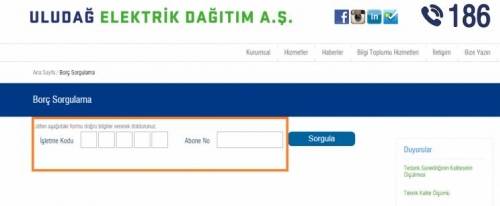 balıkesir uedaş elektrik fatura sorgulama e-sorgulama.com