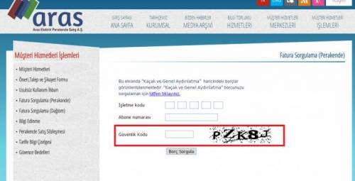 ardahan aras edaş elektrik fatura sorgulama e-sorgulama.com