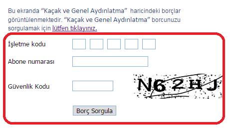 sepaş fatura sorgulama e-sorgulama.com