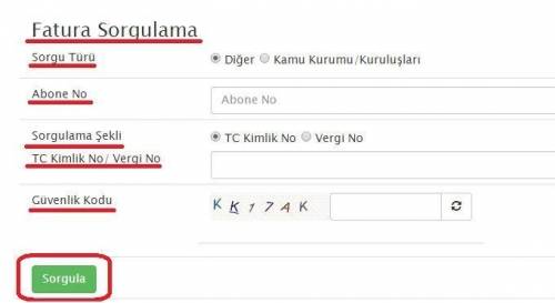 bedaş fatura sorgulama e-sorgulama.com