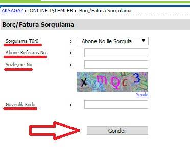 osmaniye aksagaz doğalgaz fatura sorgulama e-sorgulama.com