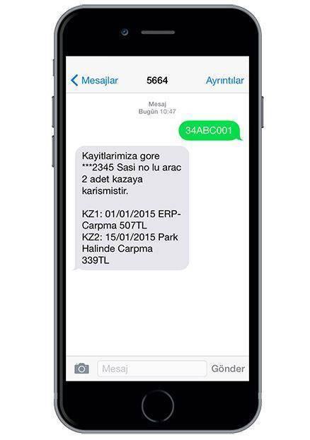 plaka hasar kaydı sorgulama e-sorgulama.com