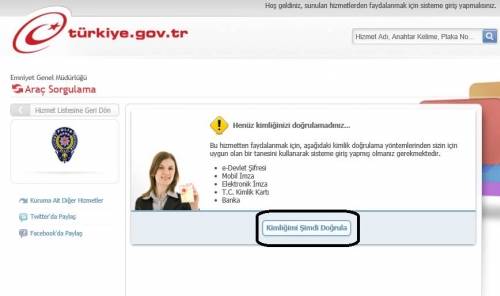 plakadan isim sorgulama e-sorgulama.com