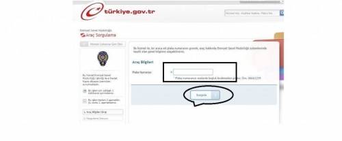 özel plaka sorgulama e-sorgulama.com