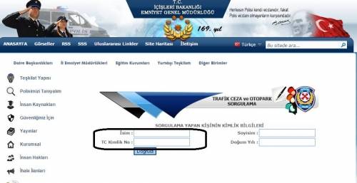 trafik cezası sorgulama e-sorgulama.com