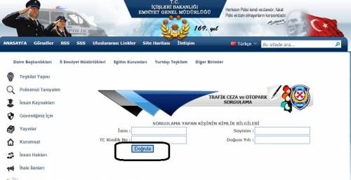 trafik cezası sorgulama e-sorgulama.com