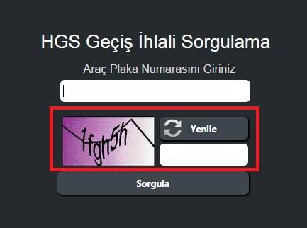 hgs borç sorgulama e-sorgulama.com