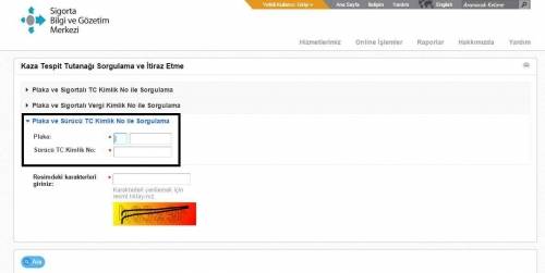kaza tespit tutanağı sorgulama e-sorgulama.com