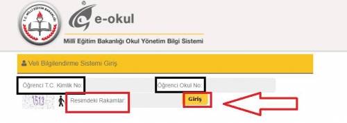e-okul bilgilendirme sistemi e-sorgulama.com