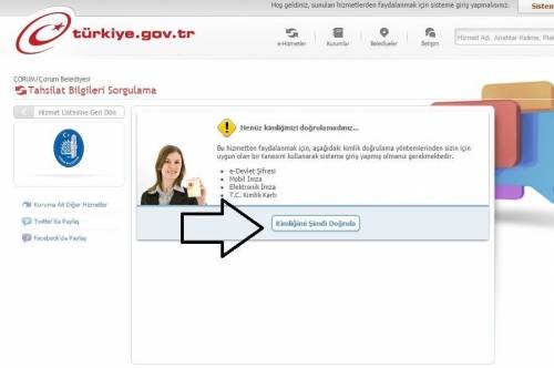 çorum belediyesi tahsilat bilgileri sorgulama e-sorgulama.com